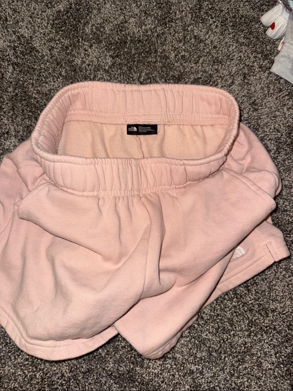 The North Face Women's Light Pink Athletic Shorts - Picture 3 of 3